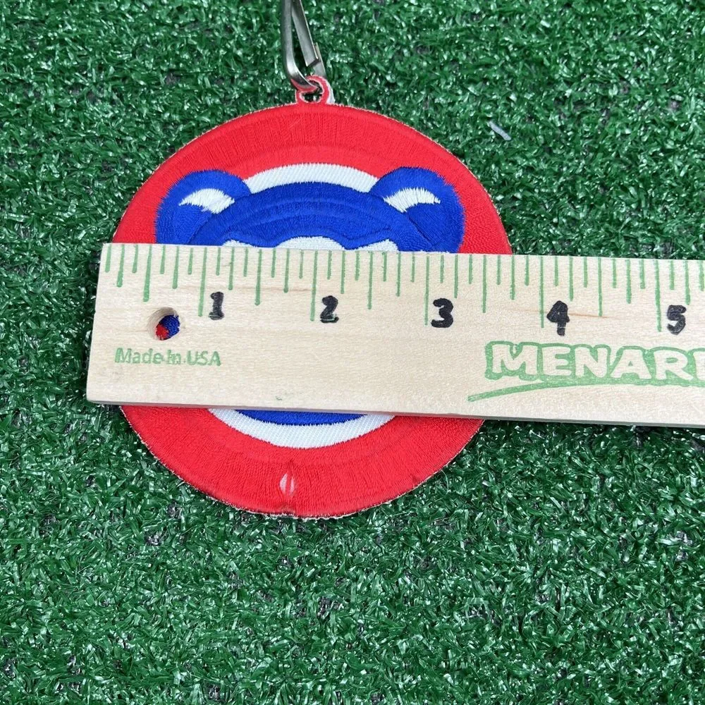 Lot of 2 Chicago Cubs Lanyards: Embroidered‎ Collectors Patch & Logo
